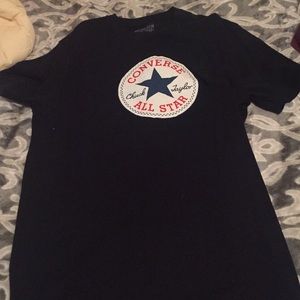 converse t shirt black